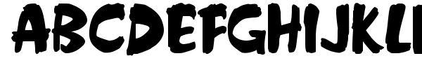 Anderson Fireball XL5 font preview